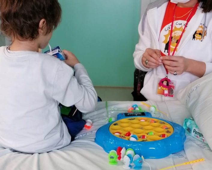 attività ricreative reparto pediatrico